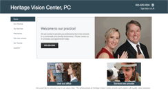 Desktop Screenshot of heritagevisioncenter.org